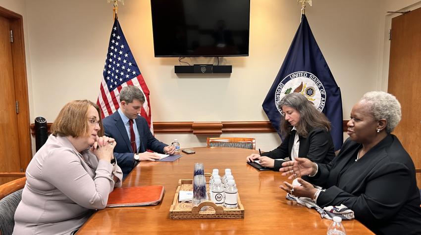 UN’s top official in DR Congo visits Washington
