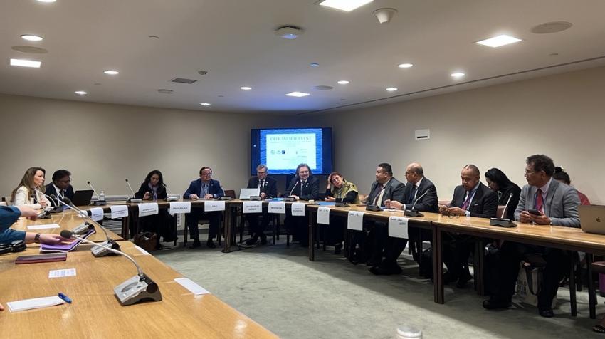 The event raised a discussion on the vital relevance of academia in achieving Goal 6 (Photo: UNAI)