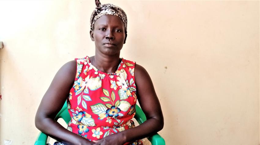 Rose Tonga married at 18 years, suffered obstetric fistula for 21 years. She has now received treatment and regained her dignity, thanks to UNFPA and partners. ©UNFPA South Sudan