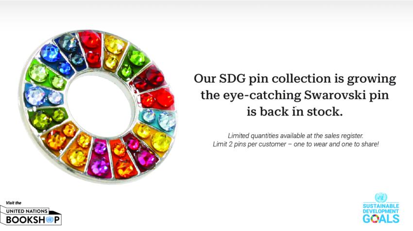 Our SDG pin collection is growing