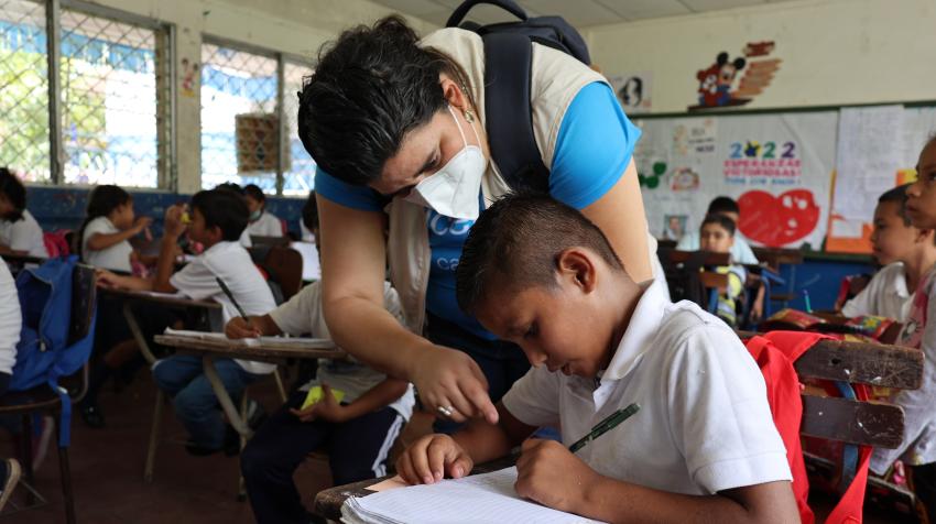 In Nicaragua, through South-South cooperation, the India-UN Fund is supporting inclusive education. 2023, UNOSSC