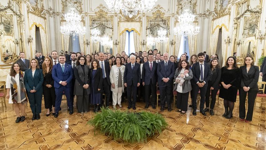 Photo credit: Quirinale. The Celebration of the 50th anniversary of the Italian JPO programme