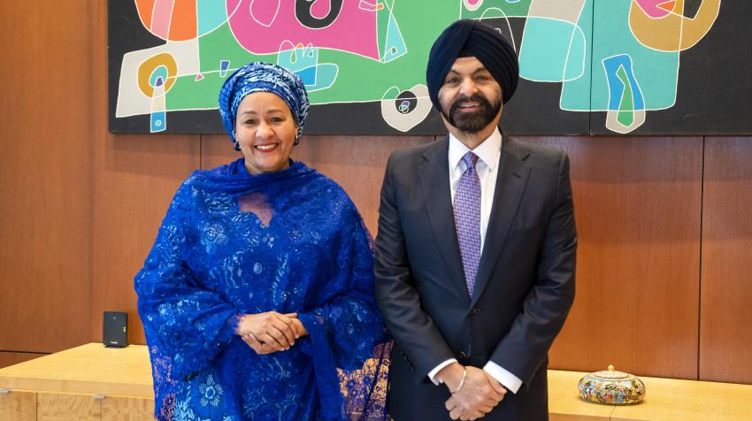 UN Deputy Secretary-General visits Washington