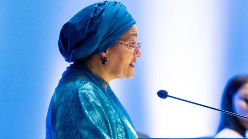 © Suwat Chancharoensuk. UN Deputy Secretary-General Amina Mohammed delivers remarks to the Asia Pacific Forum on Sustainable Development.