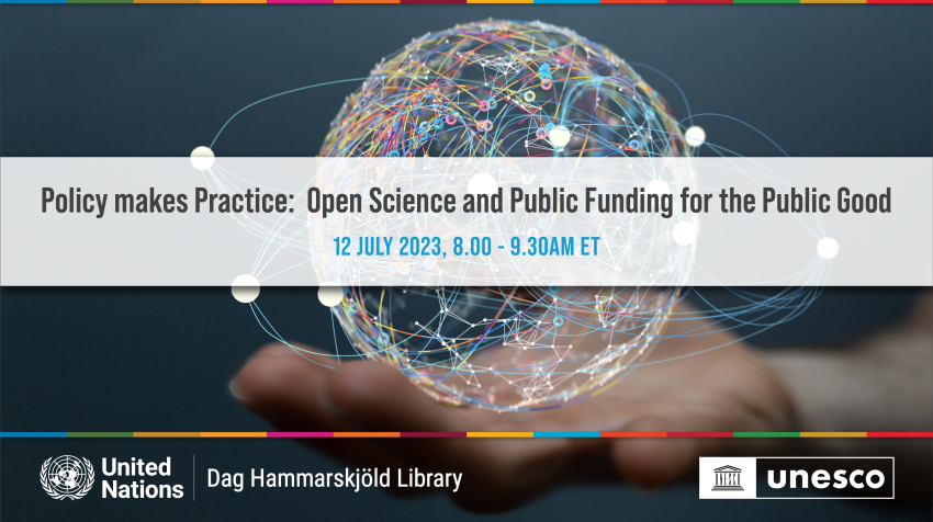 Policy Makes Practice: Open Science and Public Funding for the Public Good event image