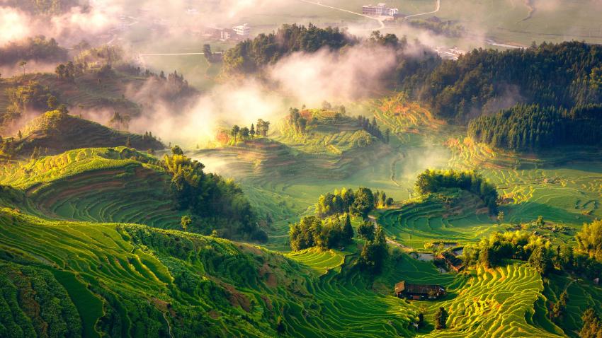 Rice Terraces System in Southern Mountainous and Hilly Areas, China