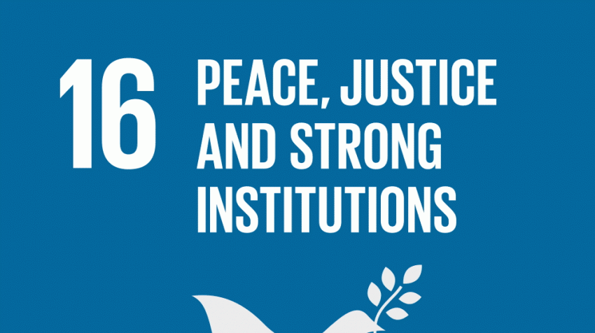 SDG 16 : Peace, Justice and Strong Institutions