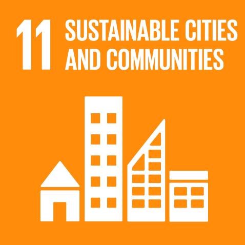 Goal 11: Make cities and human settlements inclusive, safe, resilient and sustainable.