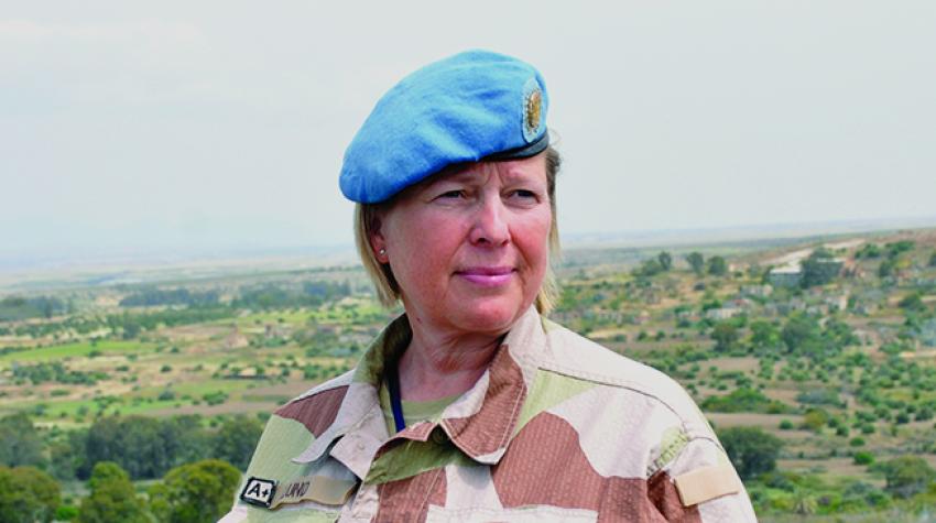 Force Commander Lund. Cyprus, April 2015. © UNFICYP