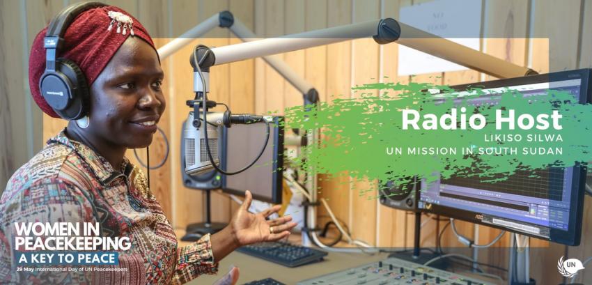 radio host at UN mission in Sudan