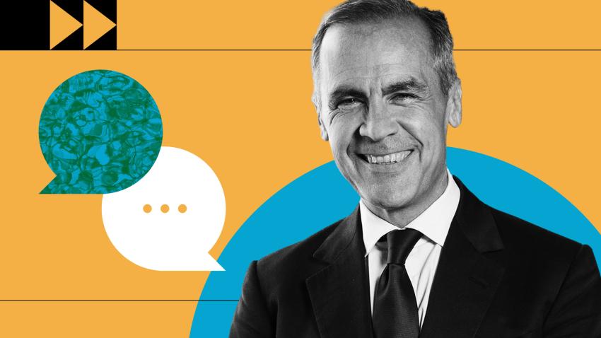 Retrato de Mark Carney sonriendo a cámara