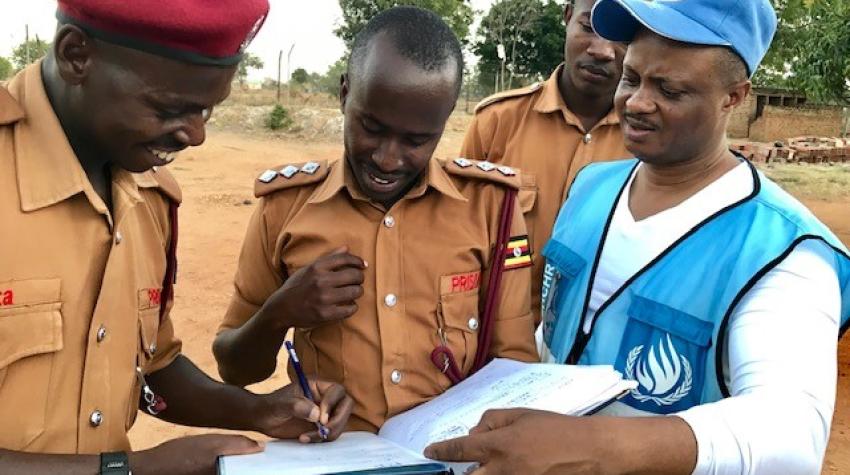 EN title In Uganda, UN human rights officers work with the local authorities, including the Uganda Prisons Services, and the Ugandan Human Rights Commission to improve prison conditions in the Karamoja region. Sylvester Lotieng/OHCHR