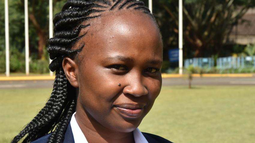 Ruth, UN Tour Guide Nairobi.