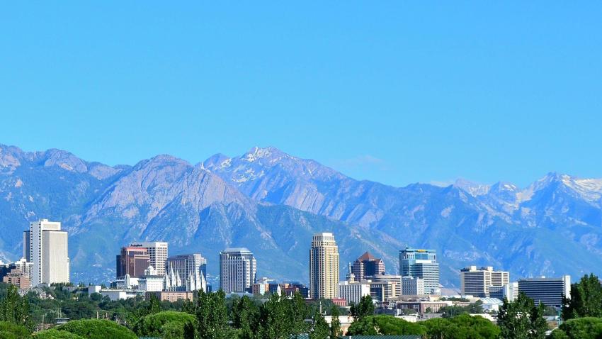 A view of Salt Lake City, Utah, United States of America, host of the 68th United Nations Civil Society Conference, taking place 26-28 August 2019. Wikimedia Commons/Garrett 