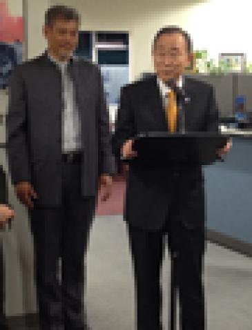Ban Ki-moon destaca el desarrollo sostenible como prioridad principal