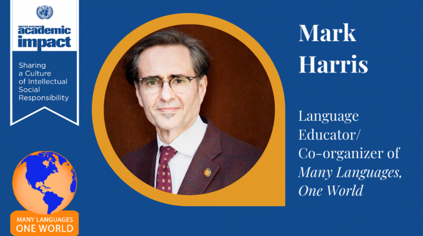 Many Languages One World: Mark Harris
