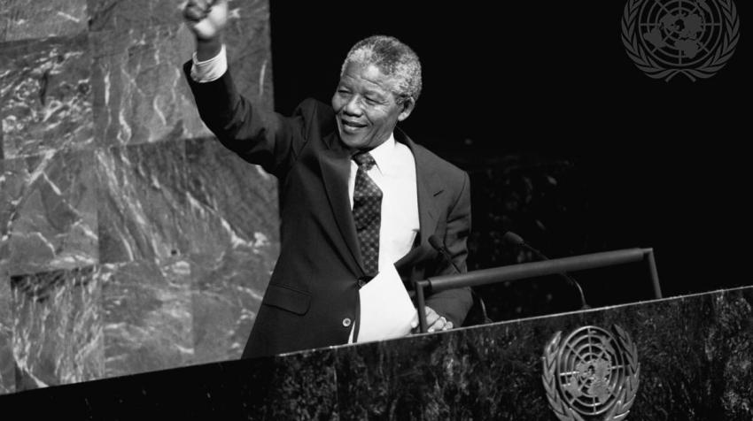 Mandela became a torch bearer of the same values for a global order we all strive for (Photo: UN Photo/Pernaca Sudhakaran)