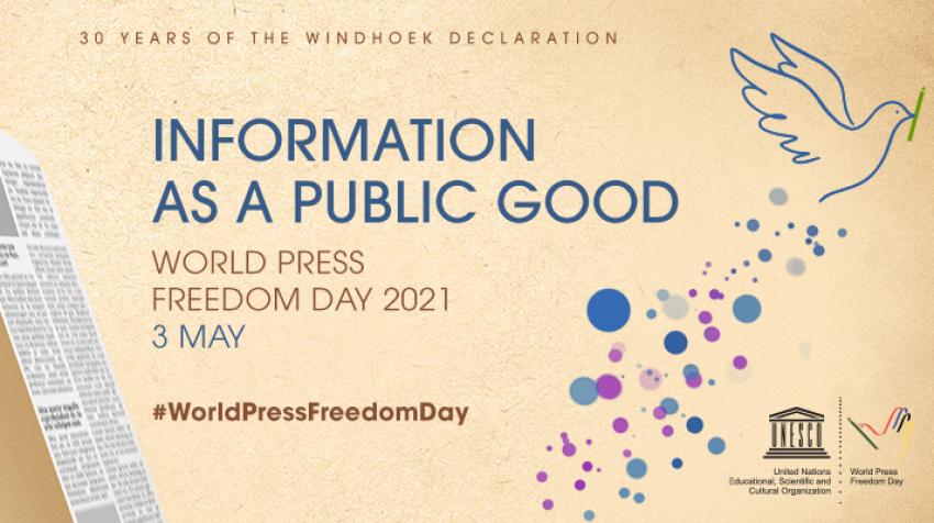 World Press Freedom Day 2021: Information as a Public Good