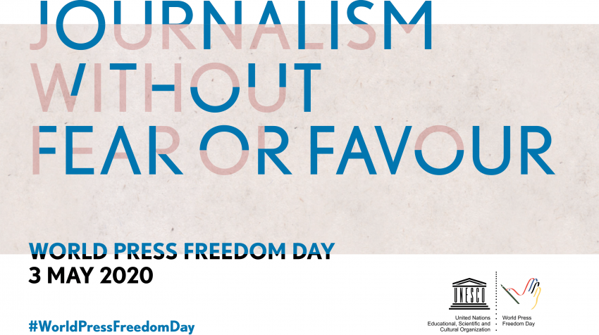 World Press Freedom Day 2020: Journalism without Fear or Favour
