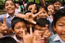 Children in Namarjung, Western Development Region, Nepal, 2017. Rebecca Zaal/Pexels
