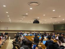 The gathering served to answer questions about ways to improve the relationship between academia and the UN (Photo: UNAI)