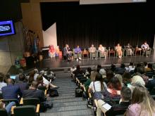 The conference included a special session featuring young refugees (Photo: UNAI)