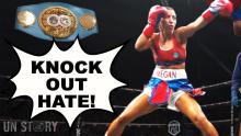 Yokasta Valle is a champion boxer working with the United Nations to end hate speech