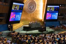 Town Hall Meeting with Civil Society during the sixty-ninth Session of the Commission on Status of Women (CSW), United Nations General Assembly Hall, New York, 11 March 2025. UN Photo/Evan Schneider