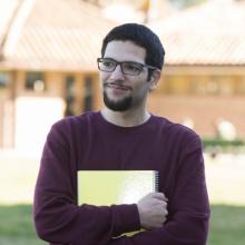 Photo of Motaz Malla, a Syrian refugee living in Spain. 