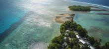 island viewed from aircraft