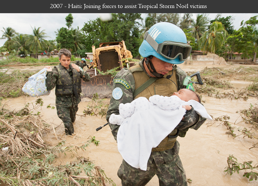 2007 - Haiti: Joining forces to assist Tropical Storm Noël victims