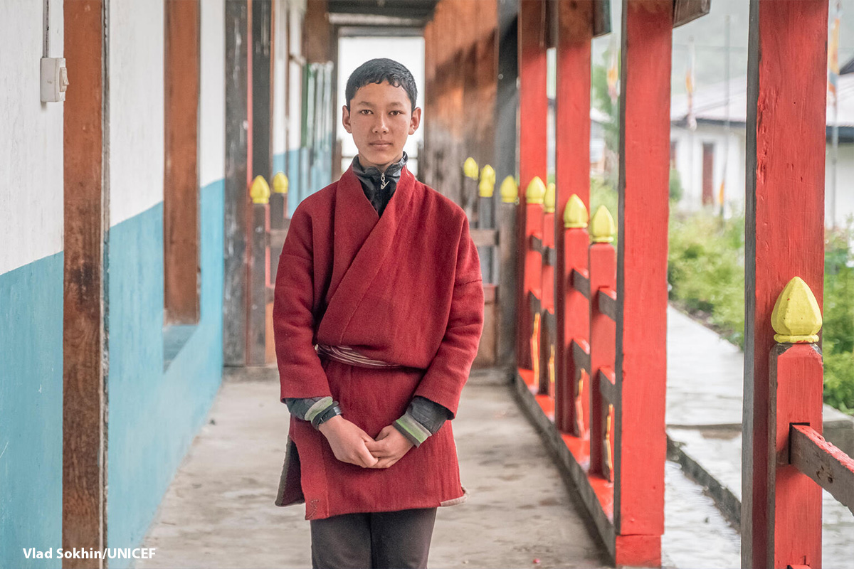 Boy from Bhutan