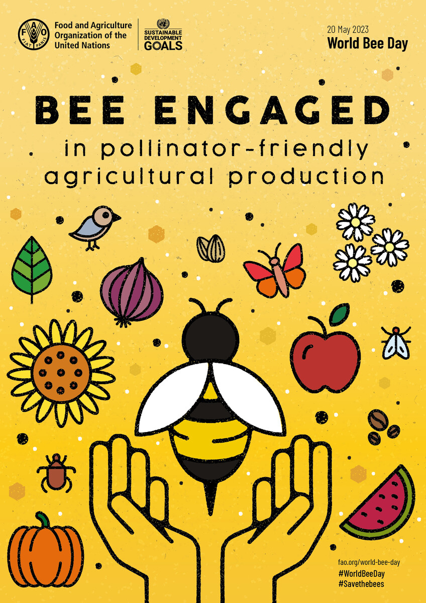 World Bee Day 2023 poster
