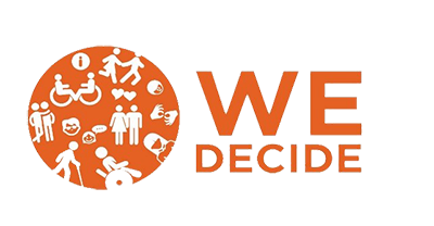 WE DECIDE logo