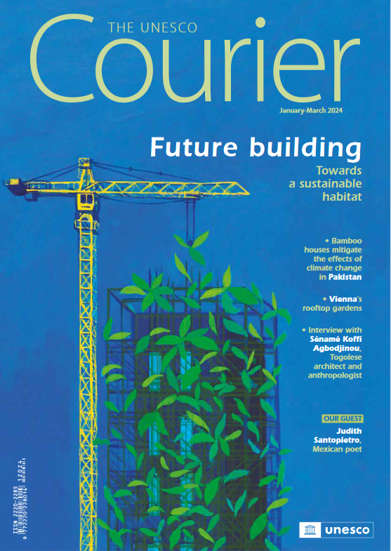Cover of the publication 'Future building: towards a sustainable habitat'