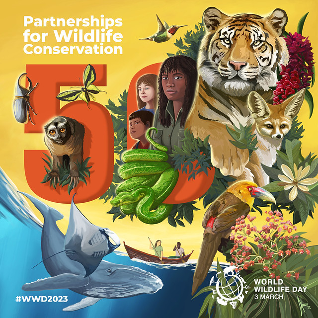 World Wildlife Day poster 2023