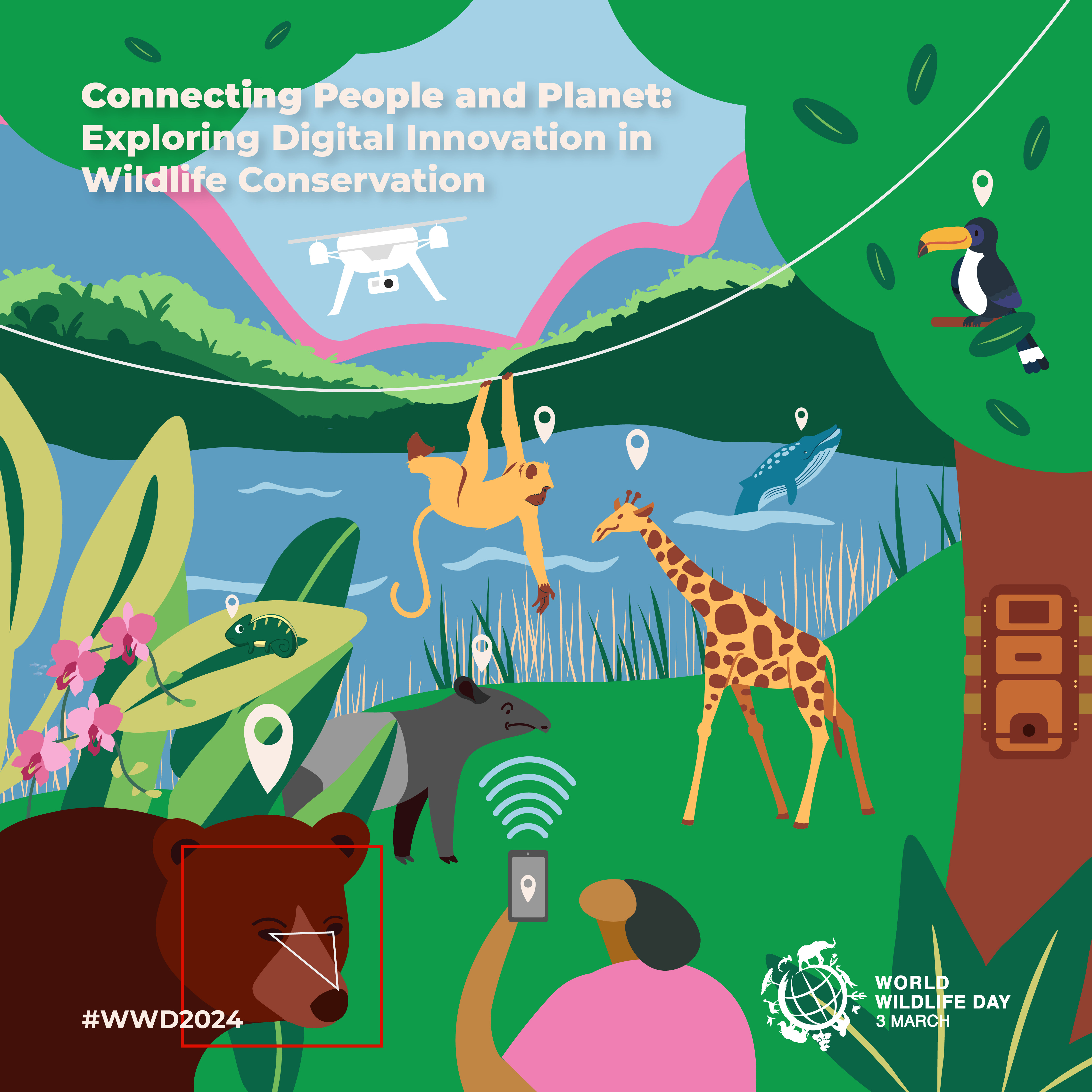 World Wildlife Day poster 2023