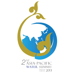 Logo de la 2ª Cumbre del Agua de Asia y el Pacífico.
