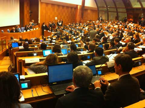 Reunión de las partes del Convenio del Agua de la CEPE