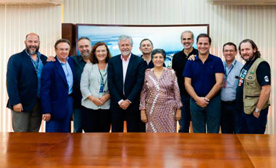  Participantes en el seminario Seguridad Hídrica, una visión brasileña: Agua y Energía. Herramientas para la sostenibilidad.