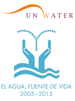 Logos de la Década del agua y de ONU-Agua