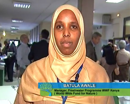 Batula Awale, Gerente del Programa de Agua, Fondo Mundial para la Naturaleza (WWF) en Kenia