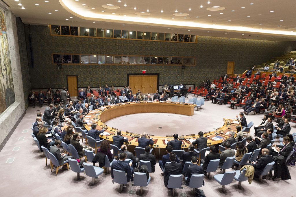 El Consejo de Seguridad en una reunión sobre la no-proliferación en Corea del Norte. Foto: ONU / Rick Bajornas