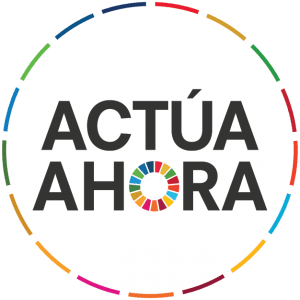 Logo de Actúa ahora de los ODS