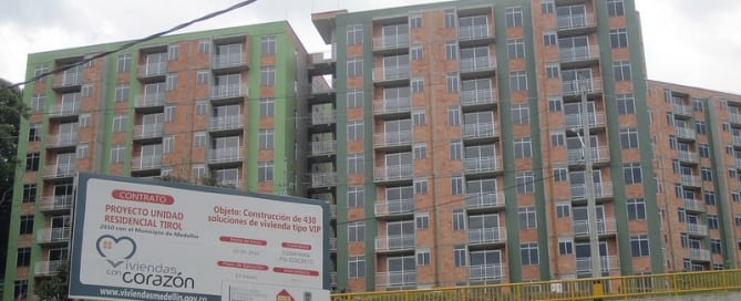 Photo: Social housing in Medellín, Colombia