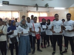 An SDG mini-Olympics in Aswan, Egypt, included discussion on the importance of the goals.