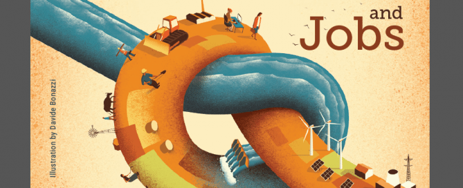 Image: Cover of the 2016 World Water Development Report, "Water and Jobs" report