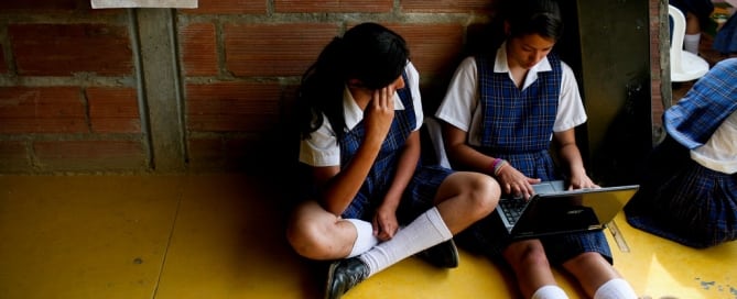 Photo: Students at San Jose Secondary School, a rural school in in La Ceja, Antioquía, Colombia. Photo: Charlotte Kesl/World Bank