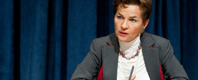 Photo: Christiana Figueres, Executive Secretary of the United Nations Framework Convention on Climate Change (UNFCCC)