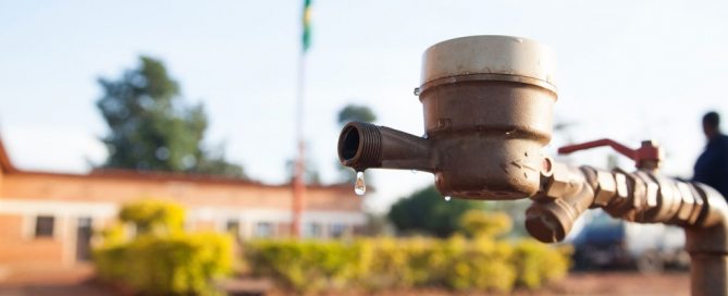 Photo: A water tap in Rwanda.